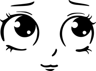 Design of thoughtful expression draw