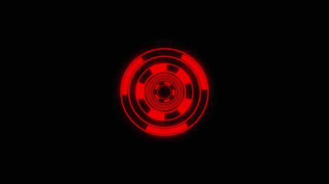 Loading explore a pending icon business project management technology communication internet network connection system on black background.