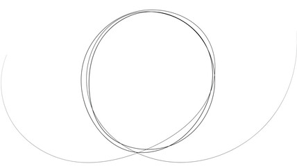 Abstract circular lines flow across a clean white background, creating a modern, minimalist design perfect for creative projects and branding.