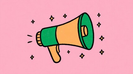 vector illustration of a loudspeaker