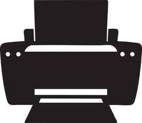 printer icon vector illustration