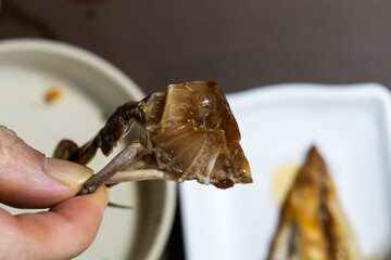 crab marinated with soy sauce