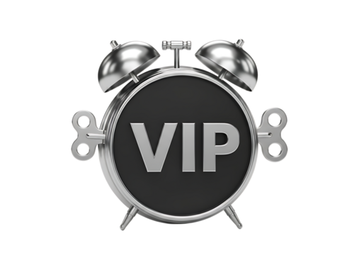 black and white alarm clock