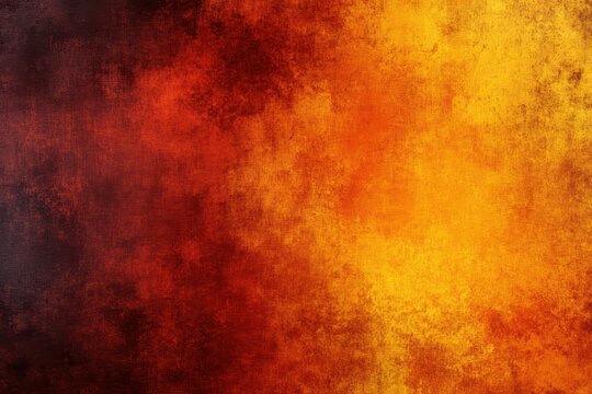 Dynamic abstract background with fiery orange hues and dark accents creates a textured masterpiece.