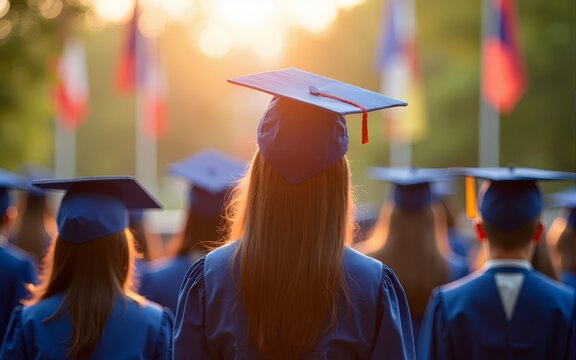 Celebration Education Graduation Student Success Learning Concep. High quality