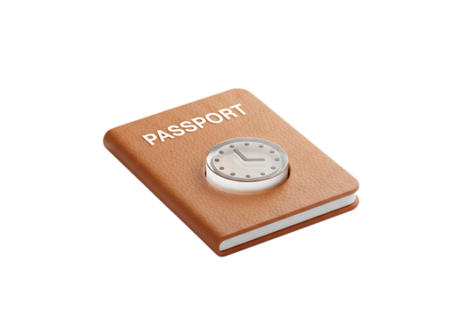 old phone isolated on white background