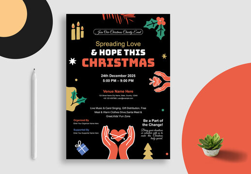 Christmas Charity Event Flyer