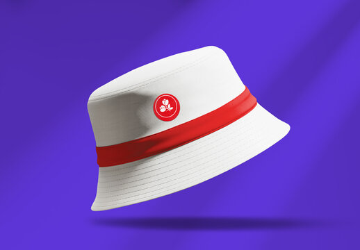 A Minimalist Bucket Hat Mockup