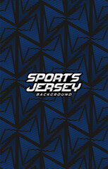 Black and blue pattern line background for sport jersey design