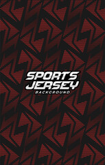 Black and red pattern line background for sport jersey design