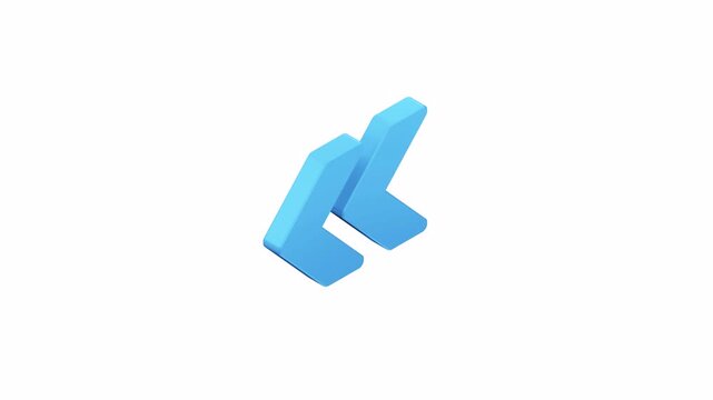 Abstract Blue Shapes Forming a Unique and Modern Design.