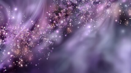Lavender Christmas glow
