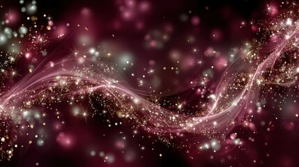 Fototapeta premium elegant abstract Christmas background, soft gradient glow, color theme ruby and gold 