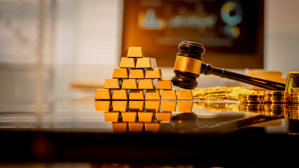 Regulatory oversight meets tangible assets: A powerful gold standard is visually reinforced as a significant Support Level, awaiting the next Fed decision amidst ongoing Central Bank Buying.