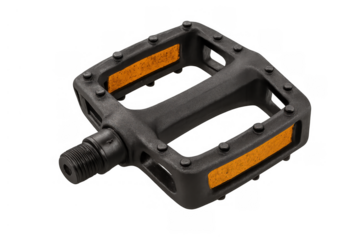 Bicycle pedal with reflector element, cycling equipment for safety and outdoor sports activity