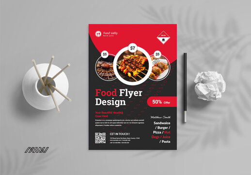 Food Flyer Design