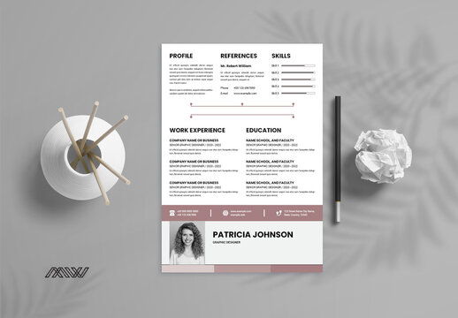 Resume and CV Layout