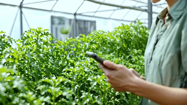 Modern Technology Enhances Agricultural Practices in a Field Setting Generative AI