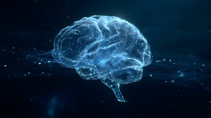 Digitale Gehirnstruktur aus Lichtpartikeln
