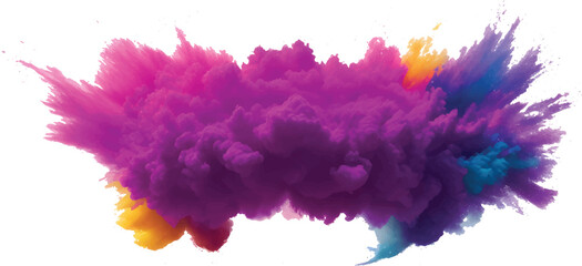 Abstract watercolor background with colorful ink splashes on white paper, a vibrant artistic texture and design element