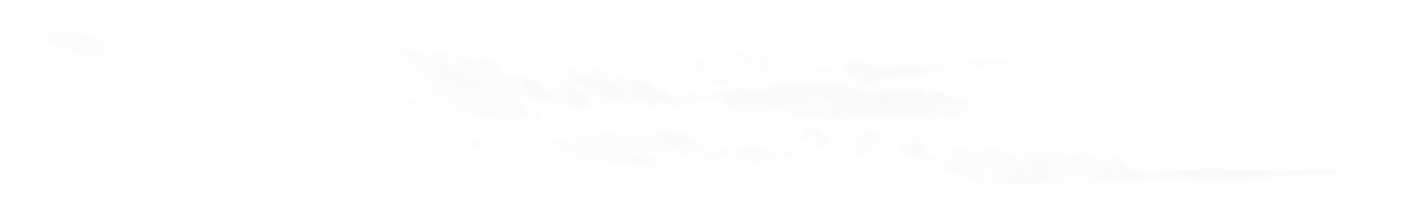 Obraz premium Long horizontal white cloud