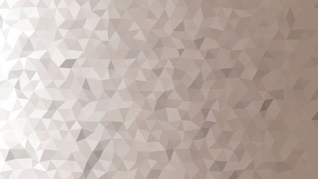 Abstract Low Poly Background with Earthy Tones and Geometric Shapes