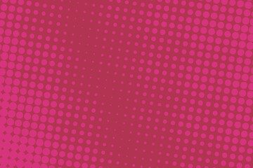 Pop art creative concept colorful comics book magazine cover. Polka dots colorful background. Cartoon halftone retro pattern. Abstract template design for poster, card, sale banner, empty bubble.