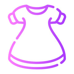 dress gradient icon