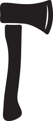 Woodcutting Axe Tool Silhouette