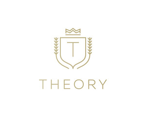Premium monogram letter T initials ornate signature logotype. Elegant crest logo icon  design. Luxury shield crown sign