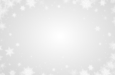 frost border christmas holiday frame transparent background
