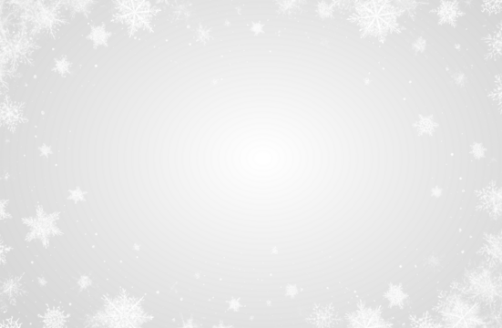 frost border christmas holiday frame transparent background
