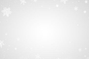 Snow frame. Frozen window. Window frozen glass ice. Vector illustration.
