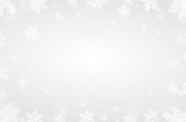 Beautiful ice frost patterns arranged as frame with out background png file.

