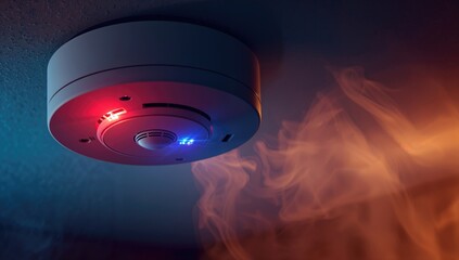 Home smoke, fire, and carbon monoxide detection system