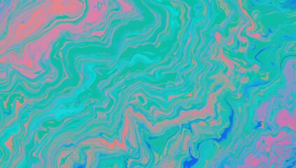 Seamless geometric texture with optical distortion and tie-dye effects