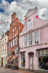 Street in Lubeck, Germany