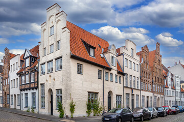 Street in Lubeck, Germany