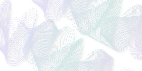 abstract wave element for design pink and white. Design template for cover, business. Abstract dynamic color lines, waves. Vector geometric backgrounds.	
