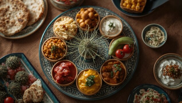 Traditional Starters Featuring Blessed Thistle and Sevketi Bostan