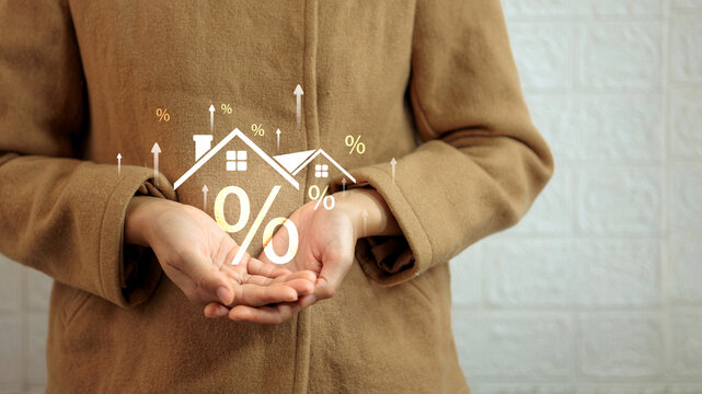 Rising Mortgage Interest Rate and Home Loan Percent