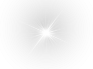 Elegant gray PNG star with glowing rays and soft sparkle. Smooth gradients create a calm light composition. Transparent shine highlights delicate illumination and refined beauty.