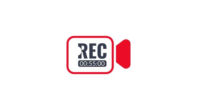 Camera Frame Viewfinder, 4k Camcorder Interface Video Camera Overlay, Camera Recording Screen