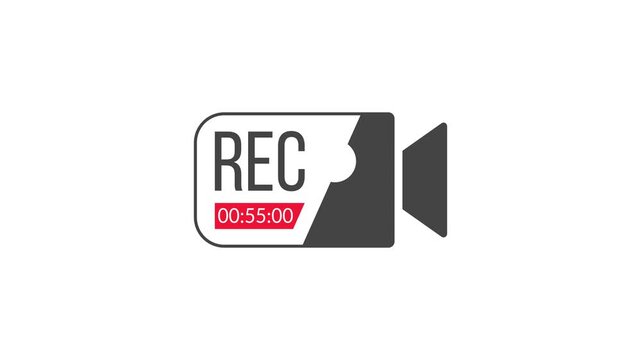 Camera Frame Viewfinder, 4k Camcorder Interface Video Camera Overlay, Camera Recording Screen