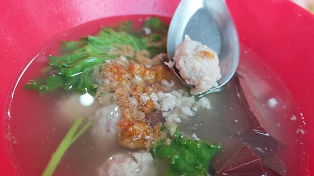 Pork congee