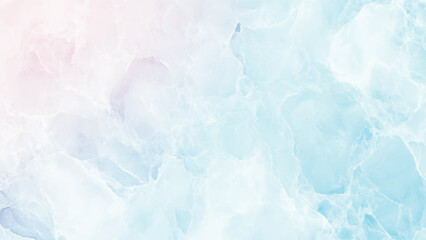 Obraz premium blue ink and golden highlights, marble design