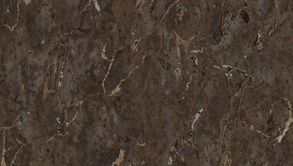 Dark brown marble texture backdrop for ceramic tiles featuring terrazzo polished stone floor and wall patterns, showcasing marble and granite surface materials for decorative use