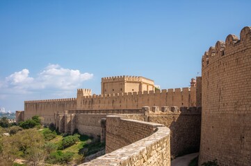 Fototapeta premium The Majestic Fortifications of the City