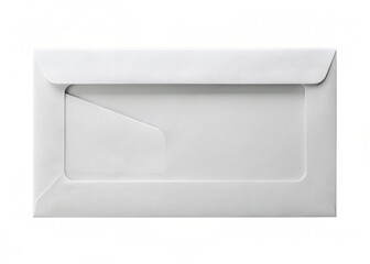 Window envelope isolated on white background