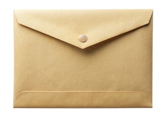 Document envelope isolated on white background